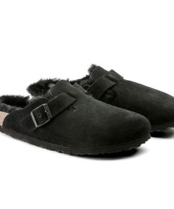 Uomo BIRKENSTOCK | Boston (Shearling) - Sabot In Pelle Da Uomo E Da Donna Birkenstock (It)