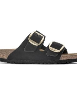 Donna BIRKENSTOCK | Arizona (Big Buckle Nubuck) - Sandalo Da Donna Birkenstock Plantare In Sughero E Lattice (It)