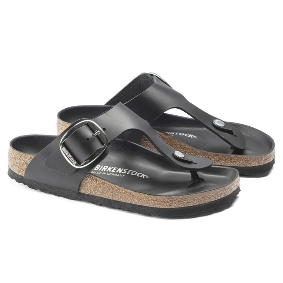 Donna BIRKENSTOCK | Gizeh Big Buckle (Pelle) - Sandalo Infradito Da Donna Birkenstock (It)