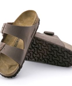 Uomo BIRKENSTOCK | Arizona (Birko-Flor) - Sandalo Unisex Birkenstock A Pianta Larga (It)