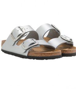 Donna BIRKENSTOCK | Arizona (Big Buckle) - Sandalo Da Donna Birkenstock Plantare In Sughero E Lattice (It)