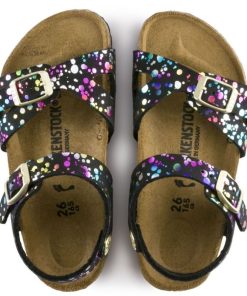 Bambino BIRKENSTOCK | Rio (Microfaser) - Sandalo A Fasce Da Bambina Birkenstock (It)