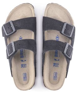 Donna BIRKENSTOCK | Arizona (Suede) - Sandalo Da Donna In Pelle Birkenstock Con Doppia Fascia (It)