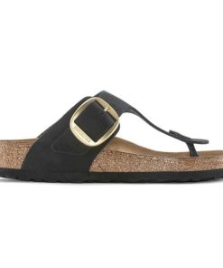 Donna BIRKENSTOCK | Gizeh Big Buckle (Nubuck) - Sandalo Infradito Da Donna Birkenstock (It)