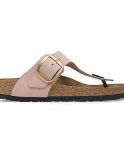 Donna BIRKENSTOCK | Gizeh Big Buckle (Nubuck) - Sandalo Infradito Da Donna Birkenstock (It)