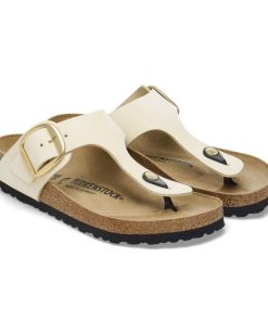 Donna BIRKENSTOCK | Gizeh Big Buckle (Nubuck) - Sandalo Infradito Da Donna Birkenstock (It)