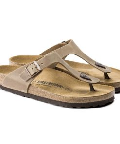 Uomo BIRKENSTOCK | Gizeh (Pelle) - Sandalo Infradito Da Uomo E Da Donna Birkenstock (It)