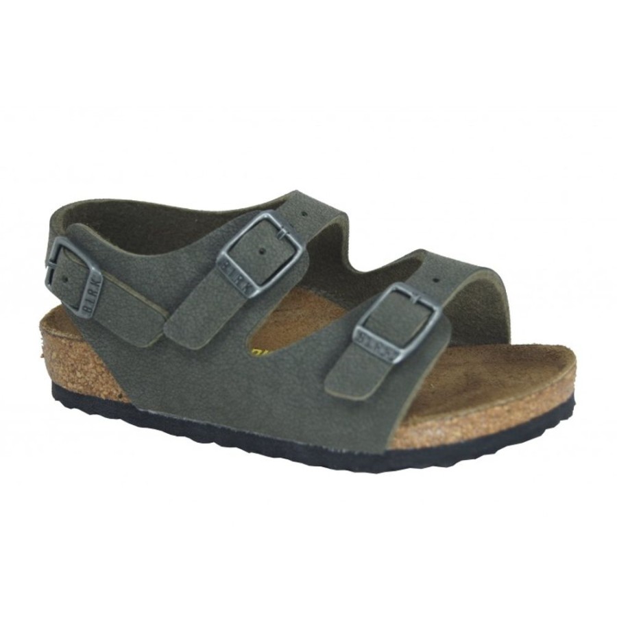 Bambino BIRKENSTOCK | Roma (Birko-Flor Kids) - Sandalo Da Bambino Birkenstock Con Due Fasce E Cinturini Regolabili (It)