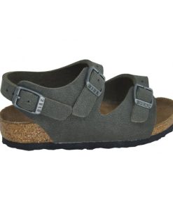 Bambino BIRKENSTOCK | Roma (Birko-Flor Kids) - Sandalo Da Bambino Birkenstock Con Due Fasce E Cinturini Regolabili (It)