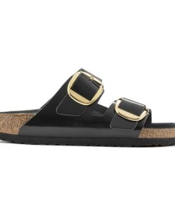 Donna BIRKENSTOCK | Arizona (Big Buckle Natural) - Sandalo Da Donna Birkenstock Plantare In Sughero E Lattice (It)