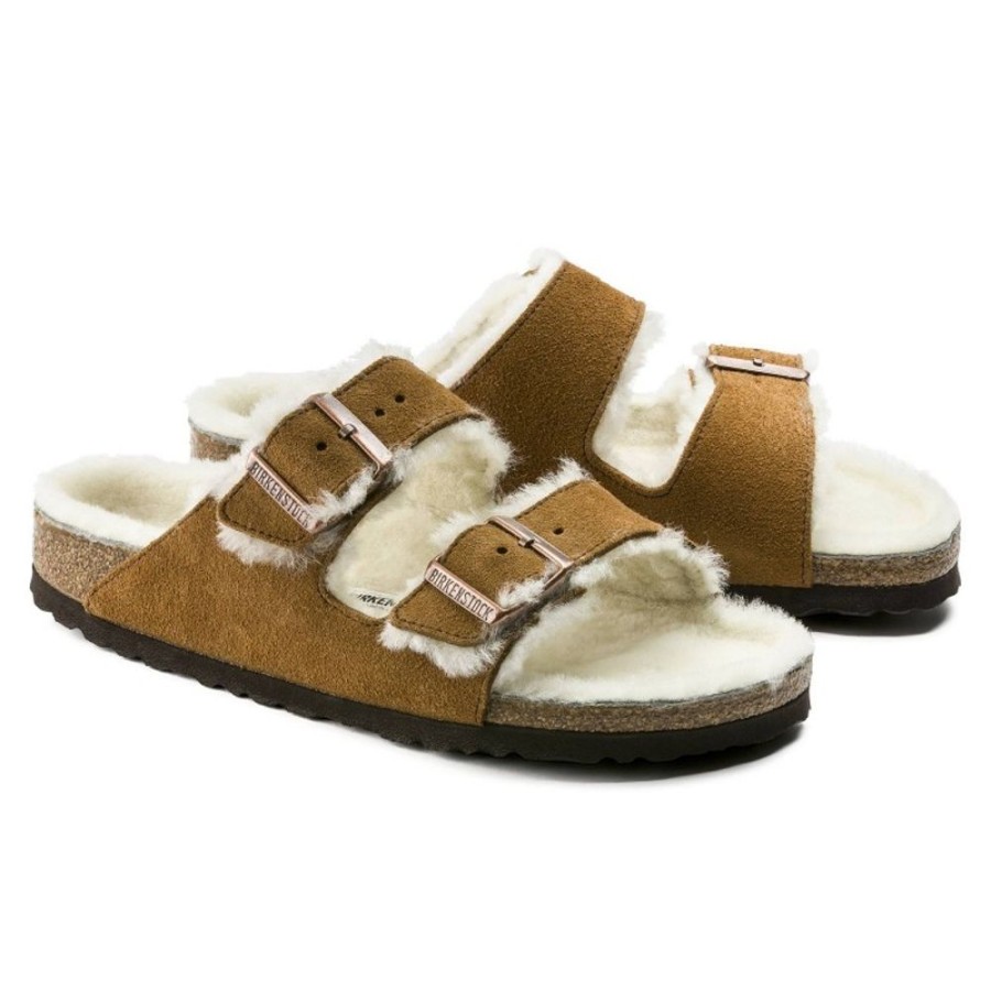 Donna BIRKENSTOCK | Arizona (Shearling) - Sandalo A Due Fasce Da Uomo E Da Donna Birkenstock (It)