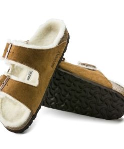 Donna BIRKENSTOCK | Arizona (Shearling) - Sandalo A Due Fasce Da Uomo E Da Donna Birkenstock (It)