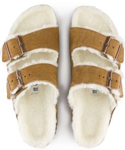 Donna BIRKENSTOCK | Arizona (Shearling) - Sandalo A Due Fasce Da Uomo E Da Donna Birkenstock (It)