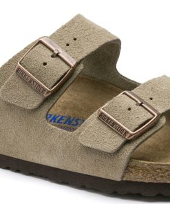 Uomo BIRKENSTOCK | Arizona (Suede) - Sandalo Da Donna In Pelle Birkenstock Con Doppia Fascia (It)