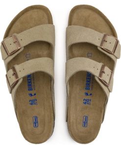 Uomo BIRKENSTOCK | Arizona (Suede) - Sandalo Da Donna In Pelle Birkenstock Con Doppia Fascia (It)