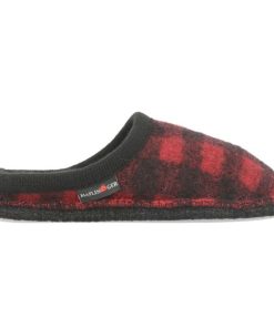 Uomo HAFLINGER | Plaid - Pantofola Da Donna Haflinger In Lana Cotta (It)