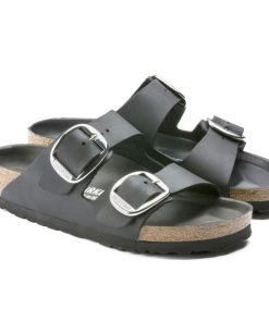 Donna BIRKENSTOCK | Arizona (Big Buckle Pelle) - Sandalo Da Donna Birkenstock Plantare In Sughero E Lattice (It)