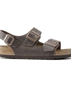 Donna BIRKENSTOCK | Milano (Pelle) - Sandalo Da Donna E Da Uomo In Pelle Birkenstock (It)