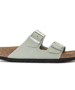 Donna BIRKENSTOCK | Arizona (Nubuck) - Sandalo Da Donna In Pelle Birkenstock Con Doppia Fascia (It)