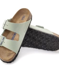 Donna BIRKENSTOCK | Arizona (Nubuck) - Sandalo Da Donna In Pelle Birkenstock Con Doppia Fascia (It)